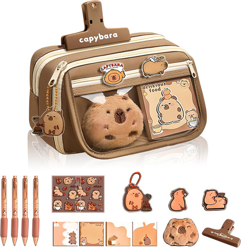 Set capybara pencil case - 1,