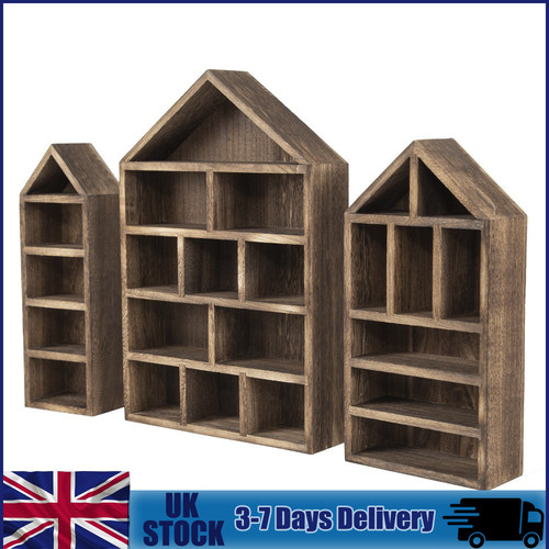New 3pcs wooden display case - 3pcs,