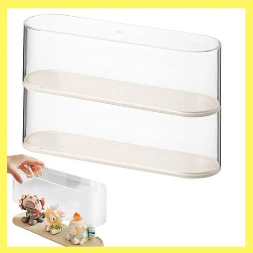 Clear display storage case - clear,