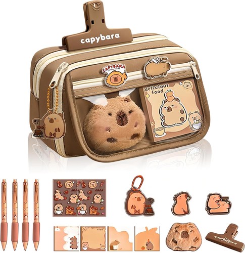 Set capybara pencil - capybara,