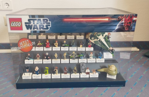 Lego store display minifigures - lego,