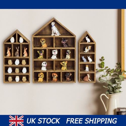3pcs set wooden display case - 3pcs/set,