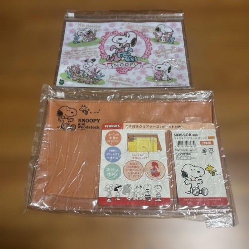 Snoopy clear case pack set - clear,
