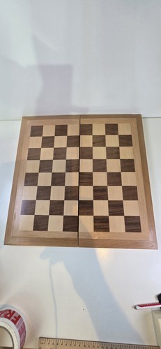 Wooden folding chess - folding, set